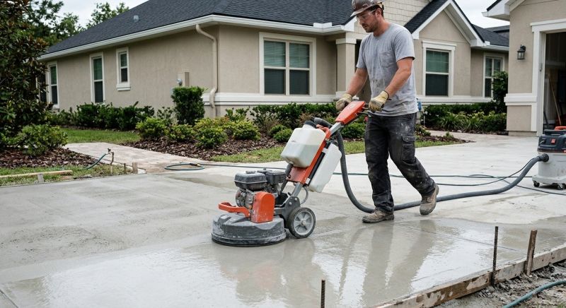 Patio Concrete Polishing in Louisville, KY